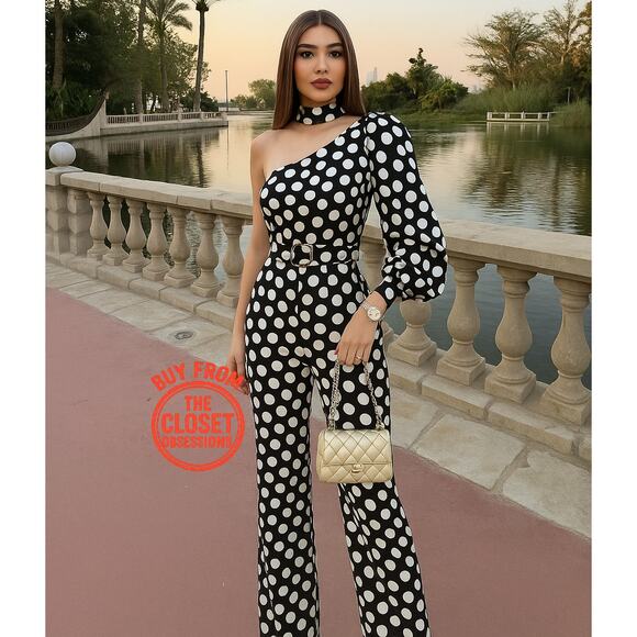 MANGO Asymmetrical Jumpsuit NWT - Picture 10 of 16